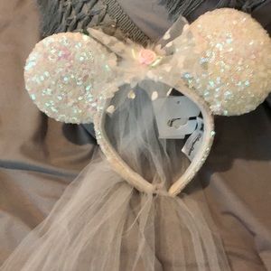 Bridal Minnie ears